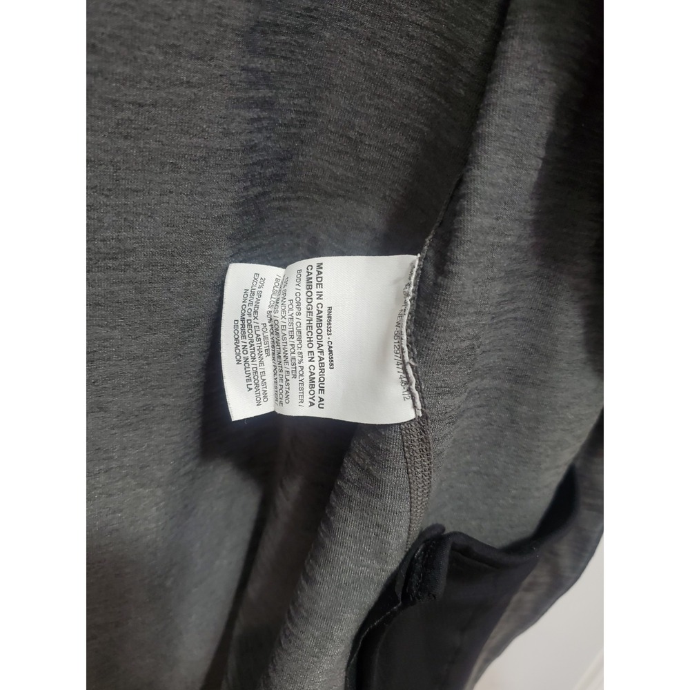 Nike Jacket Womens Small Gray Solid Running Full Zip Dri Fit Sweatshirt - Picture 8 of 9